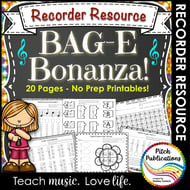Recorder Resource: BAG-E Bonanza! Digital Resources Thumbnail
